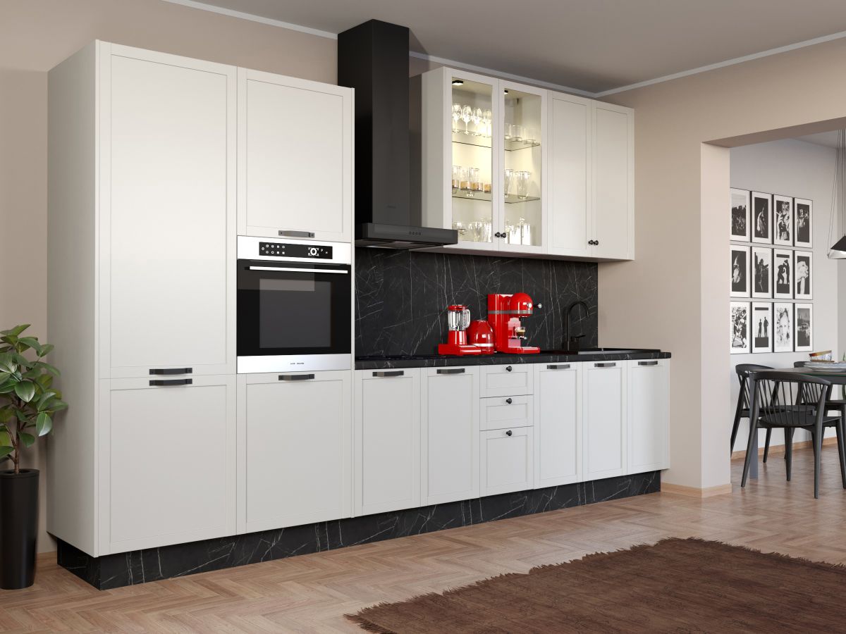 Set Bucatarie DOHA Alb